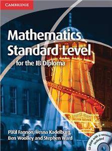 Mathematics for the IB Diploma: Mathematics Standard Level Solutions Manual Cambridge Elevate (2Yr)