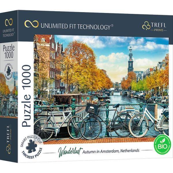 Puzzle 1000el Autumn in Amsterdam, Netherlands 10702 Trefl