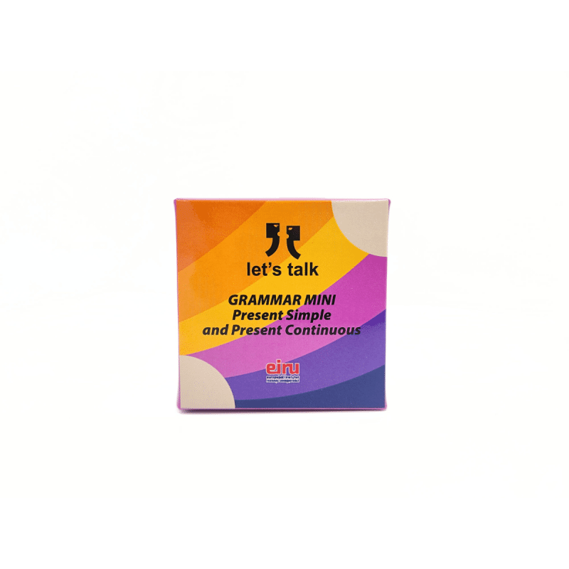 Karty konwersacyjne Grammar mini - Present Simple and Present Continuous