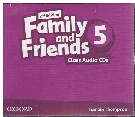 Family and Friends 2 edycja: 5 Class Audio CD (3)
