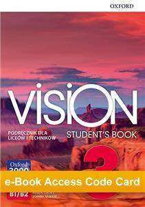 Vision 3 Podręcznik e-Book Access Code Card