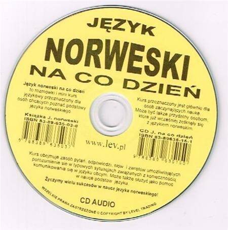 Język norweski na co dzień książka (+ audio CD)