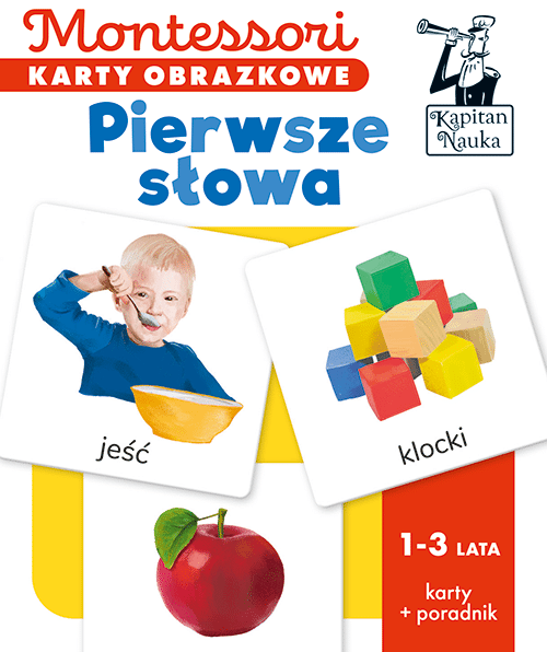 Montessori Karty obrazkowe Pierwsze słowa