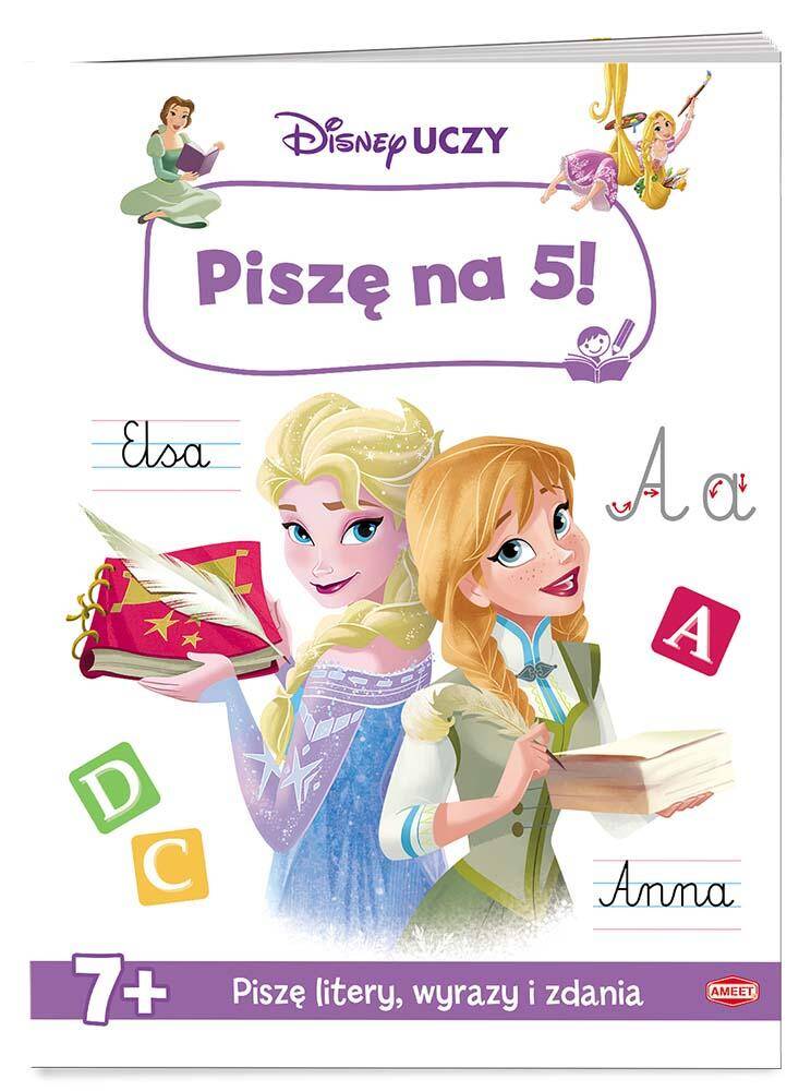 Disney uczy mix Piszę na 5! USC-9301