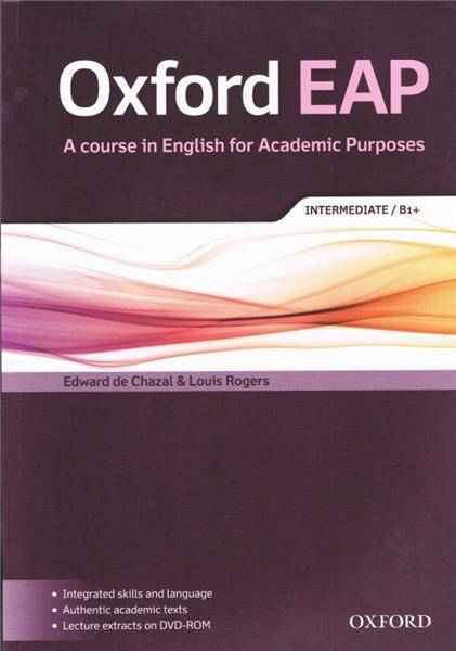 Oxford EAP B1+: English for Academic Purposes SB (DVD-ROM)PK
