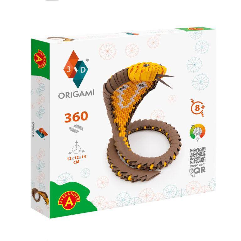 Origami 3D Kobra