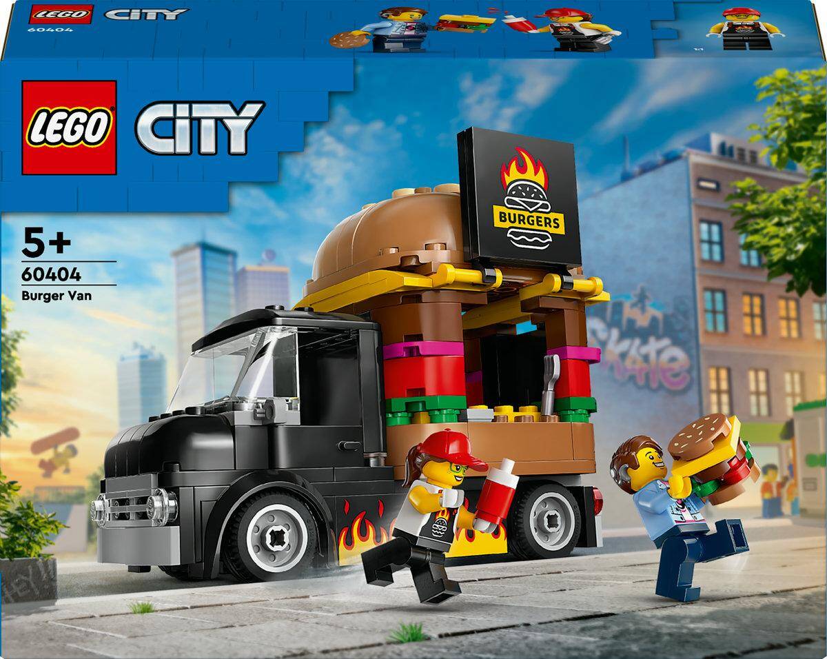 LEGO ®60404 CITY CIĘŻARÓWKA Z BURGERAMI
