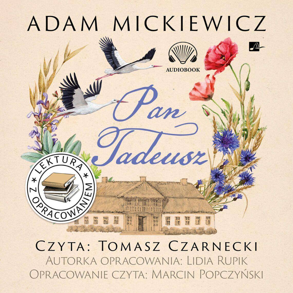 CD MP3 Pan Tadeusz. Lektura z opracowaniem