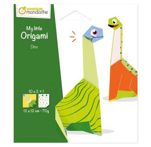 Papier origami 12x12 cm Dinozaur 20 arkuszy