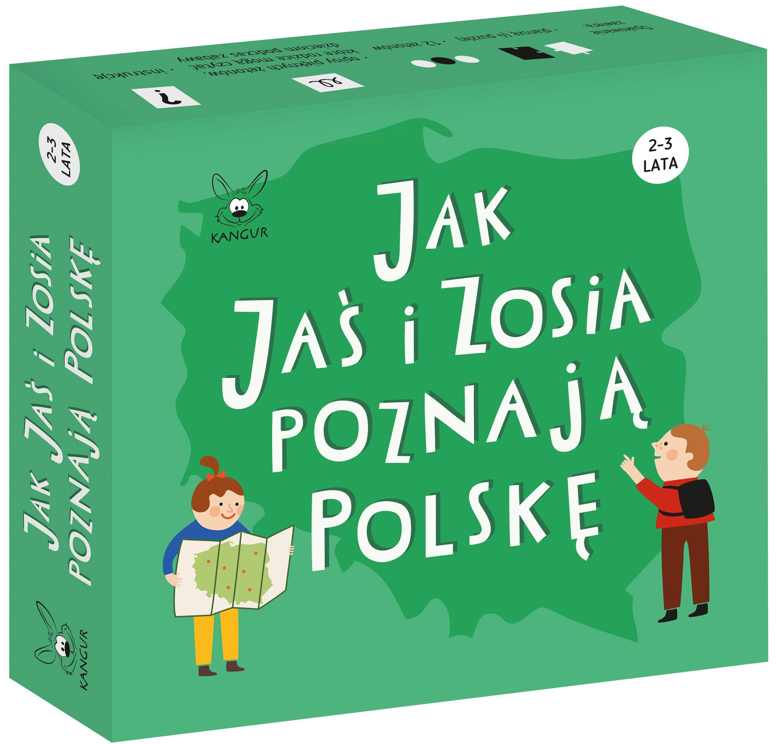 Gra Jak Jaś i Zosia poznają Polskę