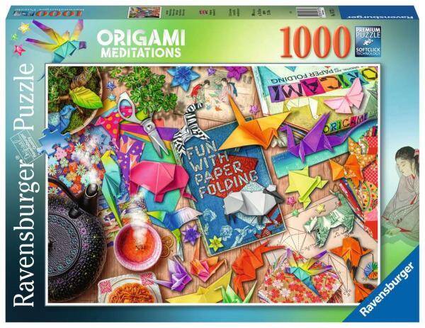 Puzzle 1000el Medytacje z origami 167753 RAVENSBURGER