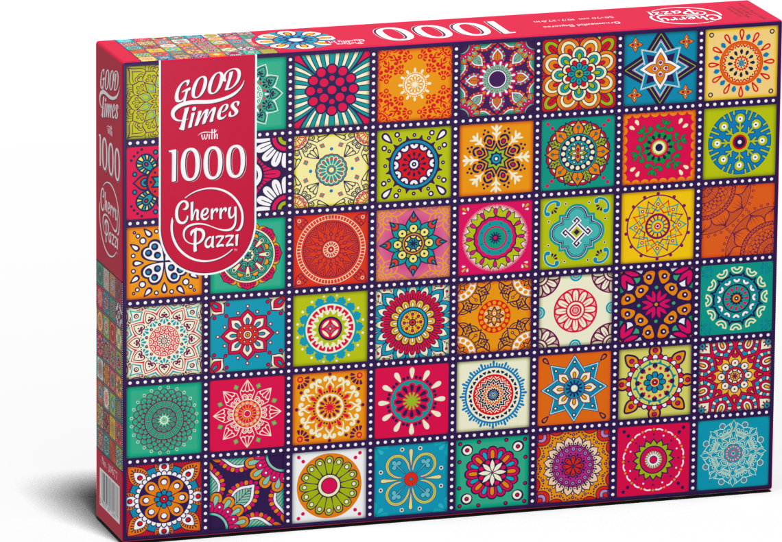 Puzzle 1000 CherryPazzi Ornamental Squares 30677