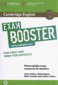 Cambridge English Exam Booster for First and First for Schools with Answer Key with Audio Photocopia