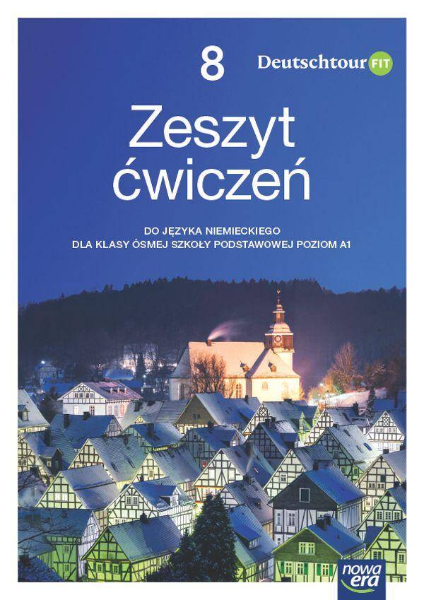 DEUTSCHTOUR FIT  NEON SP kl. 8 Zeszyt ćwiczeń do języka niemieckiego Nowa edycja 2024-2026 +kod QR