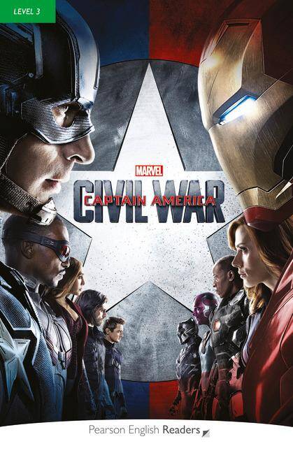 PEGR level 3 Marvel Captain America Civil War Bk + Code
