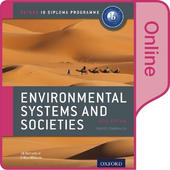 IB DP Environmental Systems and Societies: Online Course Book