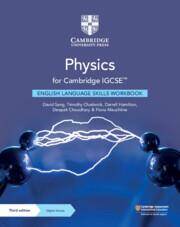 Physics for Cambridge IGCSE (TM) English Language Skills Workbook with Digital Access (2 Years)