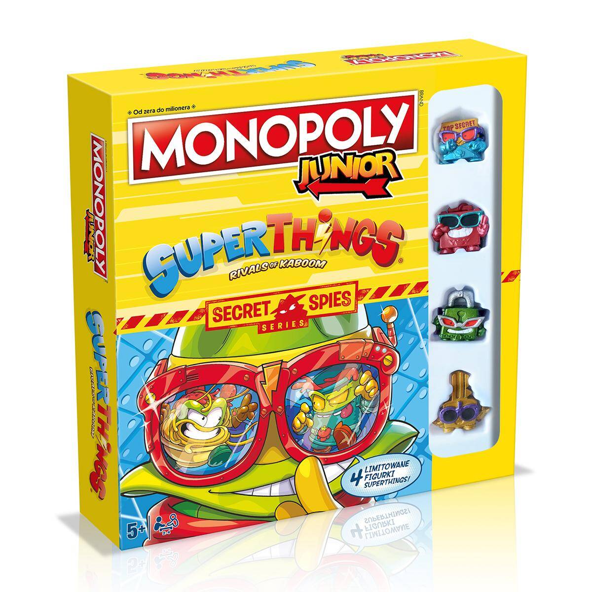 Gra Monopoly junior SUPER THINGS 6