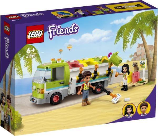 LEGO FRIENDS Ciężarówka recyklingowa 41712 (259 el.) 6+
