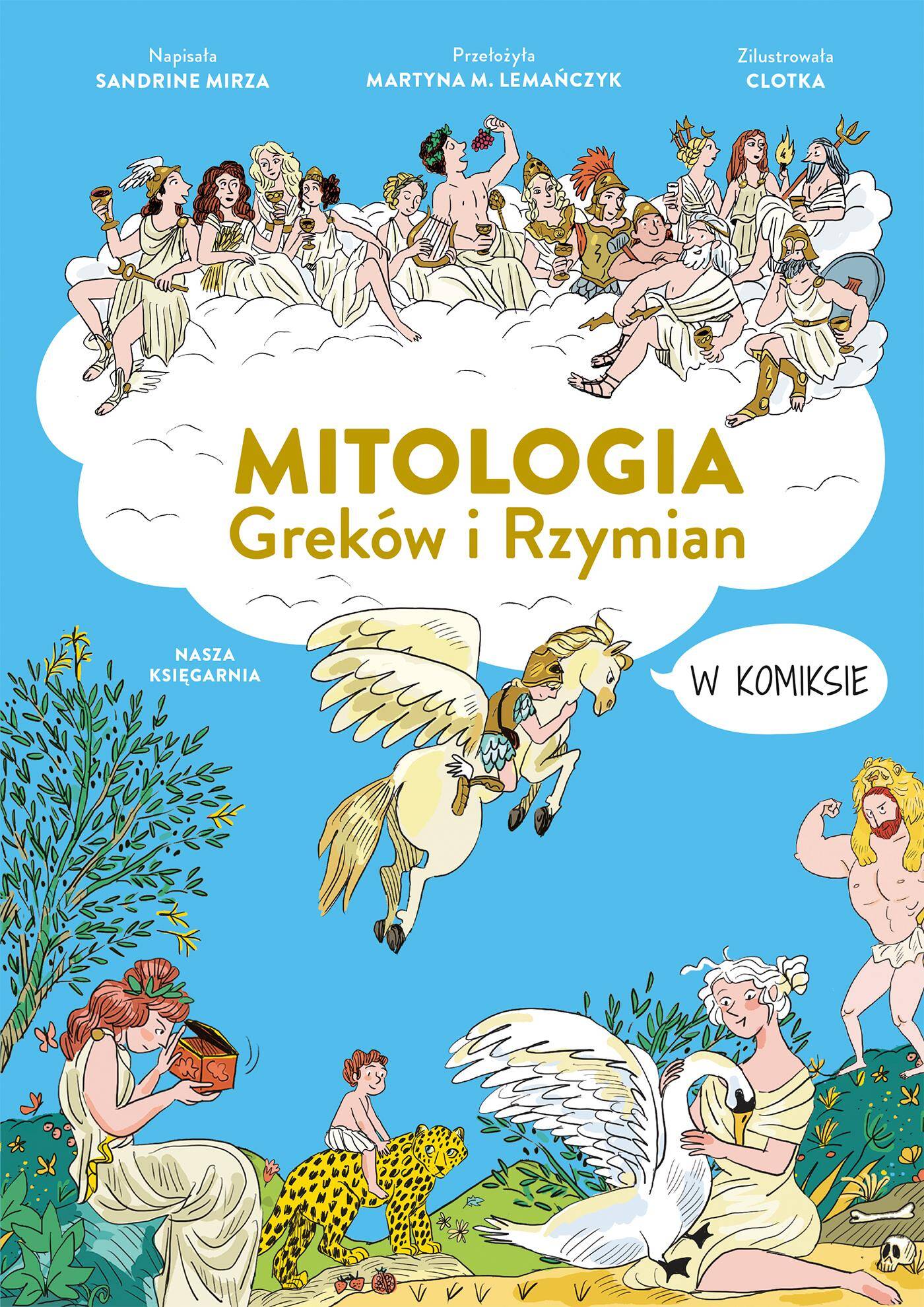 Mitologia Greków i Rzymian w komiksie. Naukomiks