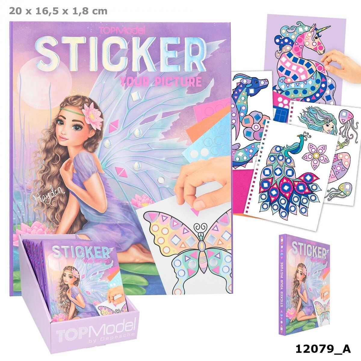 Zestaw Sticker Your Picture TOP Model 12079A