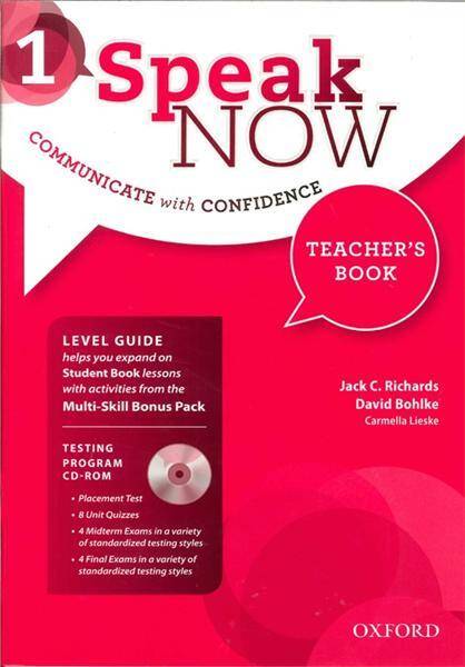 Speak Now 1 Teacher's Book with CD-ROM and Online Practice