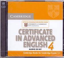 Cambridge Certificate in Advanced English 4 for Updated Exam Audio CDs (2)