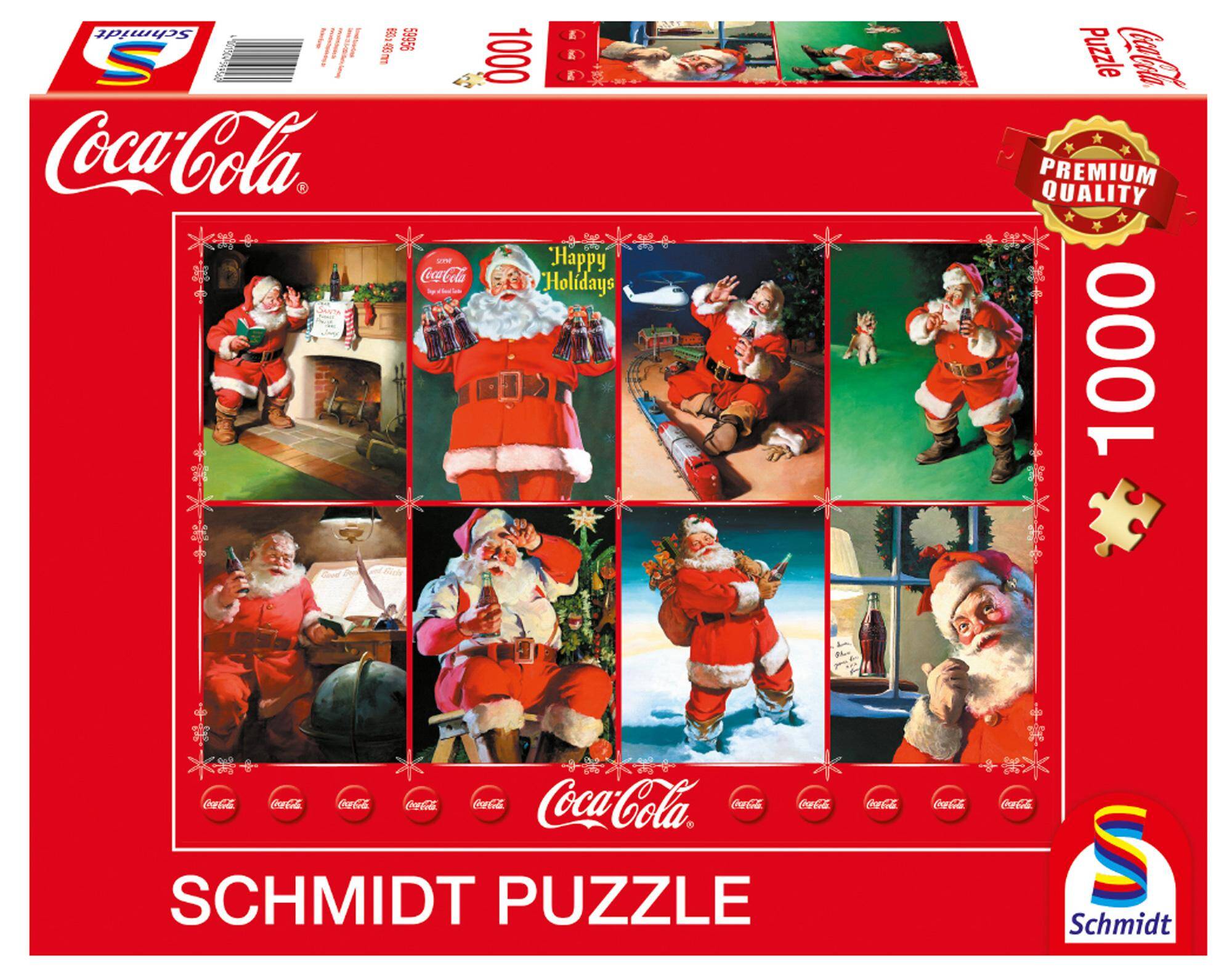 Puzzle 1000 PQ COCA-COLA Święty Mikołaj 110810