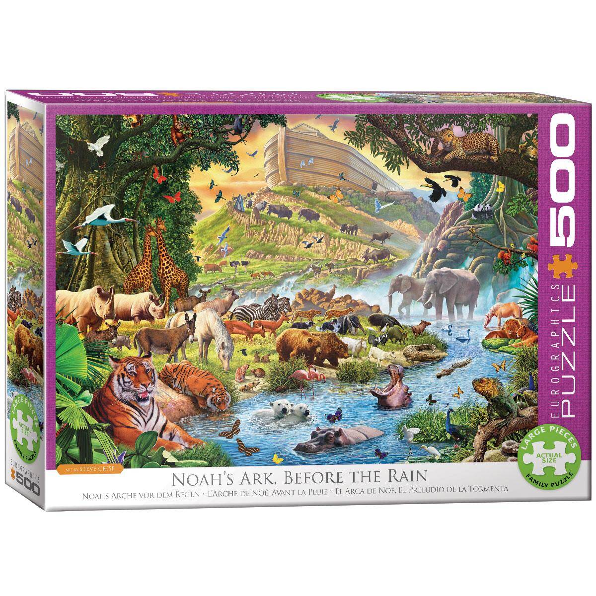 Puzzle 500 Noah's Ark Before the Rain 6500-0980