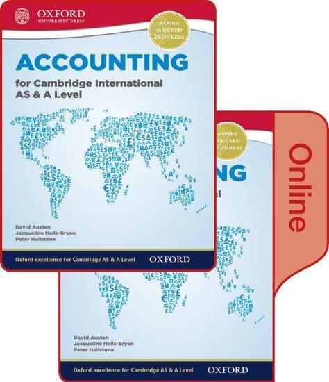 Accounting for Cambridge International AS & A Level: Print & Online Student Book Pack