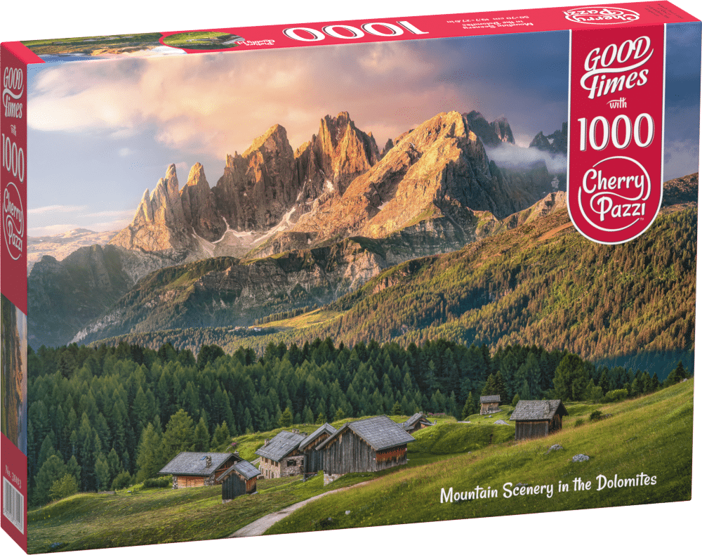Puzzle 1000 Cherry Pazzi Mountain Scenery in the Dolomites 30103