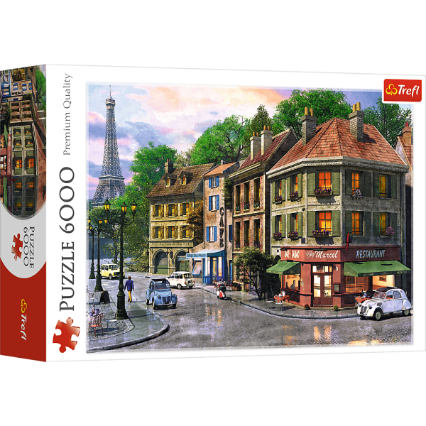 Puzzle Trefl 6000 Uliczka Paryża