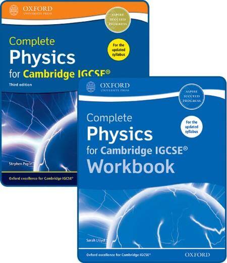 Complete Physics for Cambridge IGCSE® Student Book and Workbook Pack