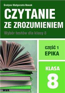 Czytanie ze zrozumieniem Wyór testów klasa 8 część 1 Liryka