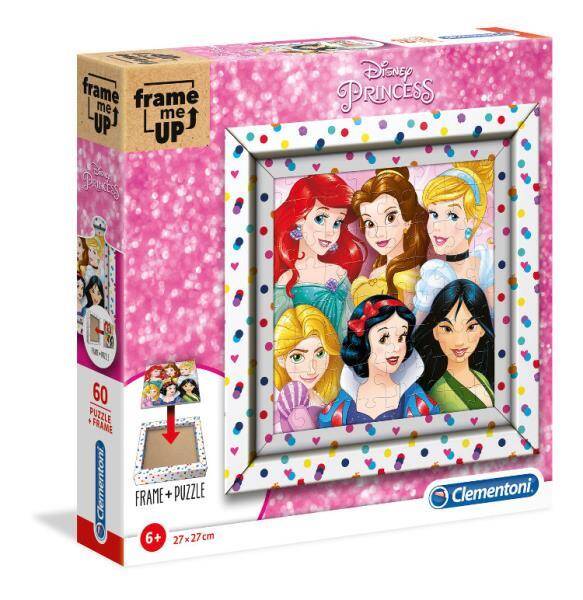 Clementoni Puzzle 60el Frame me up Księżniczki Disney'a 38805