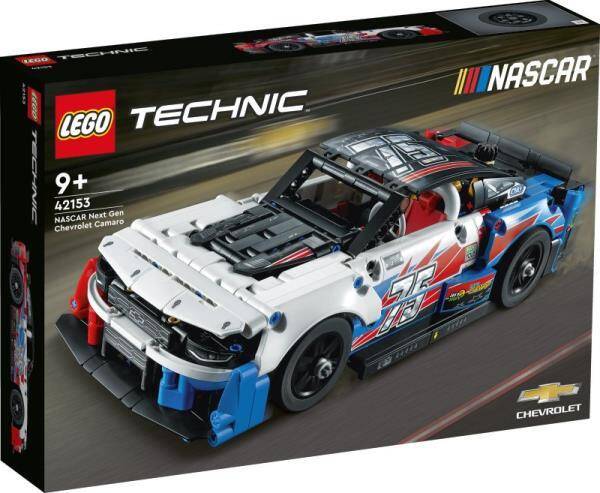 LEGO® Technic Nowy Chevrolet Camaro ZL1 z serii NASCAR® 42153 (672 el.) 9+