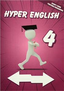 HYPER ENGLISH klasa 4 - ćwiczenie edukacyjne z naklejkami Zeszyt idealny do zdalnego nauczania