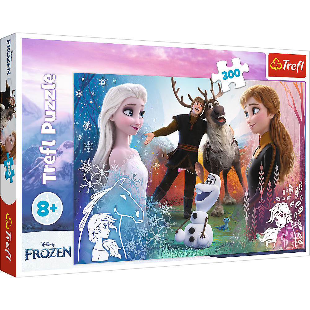 Puzzle 300 Magiczny czas Frozen 2