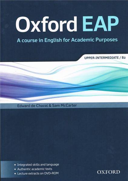 Oxford EAP B2: English for Academic Purposes SB (DVD-ROM)PK