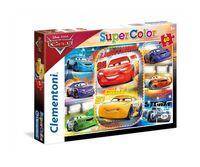 Puzzle SuperColor Auta 60