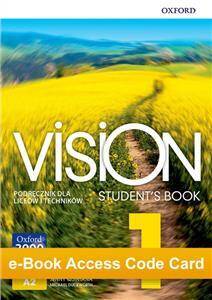 Vision 1 SB e-Book Access Code Card