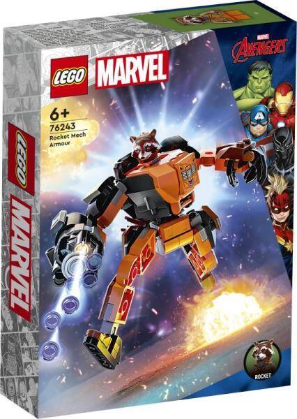 LEGO® 76243 SUPER HEROES Mechaniczna zbroja Rocketa