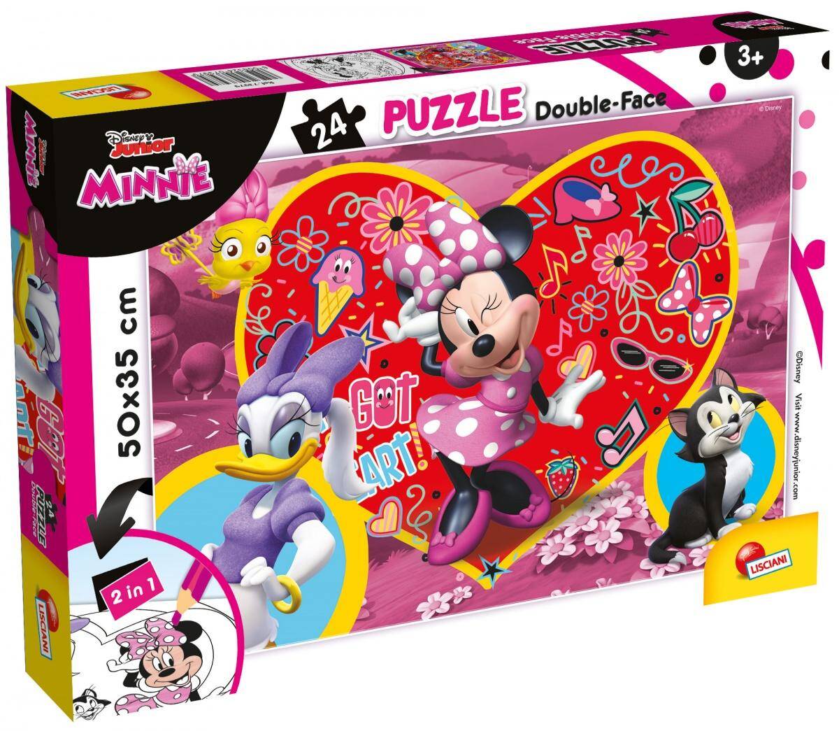 Puzzle 24 plus double-face Minnie 304-73979