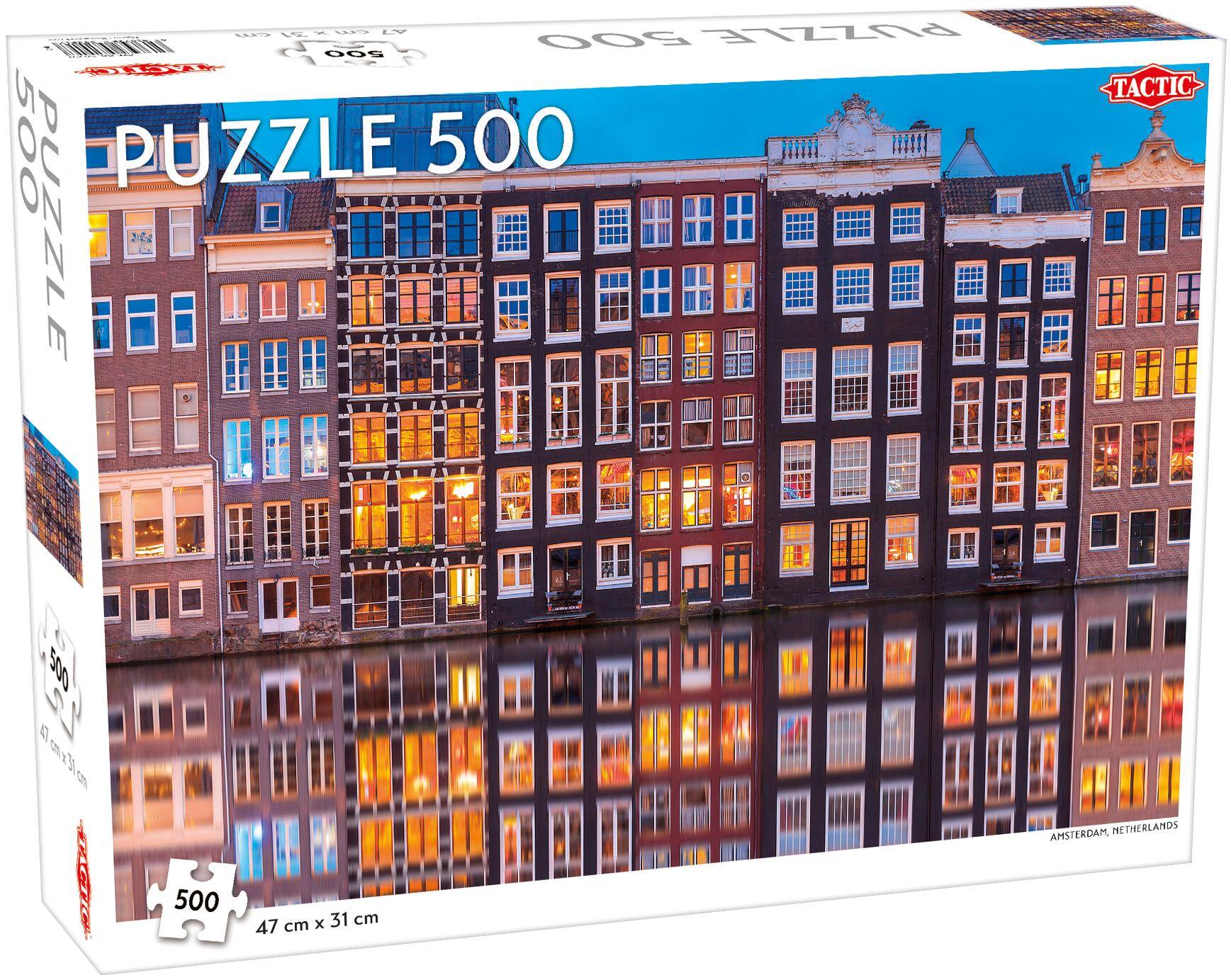 Puzzle 500 Around the World Amsterdam Herlands