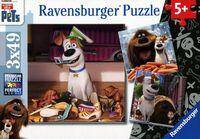 Puzzle Sekretne życie zwierzaków domowych 3x49 el. 094134  RAVENSBURGER