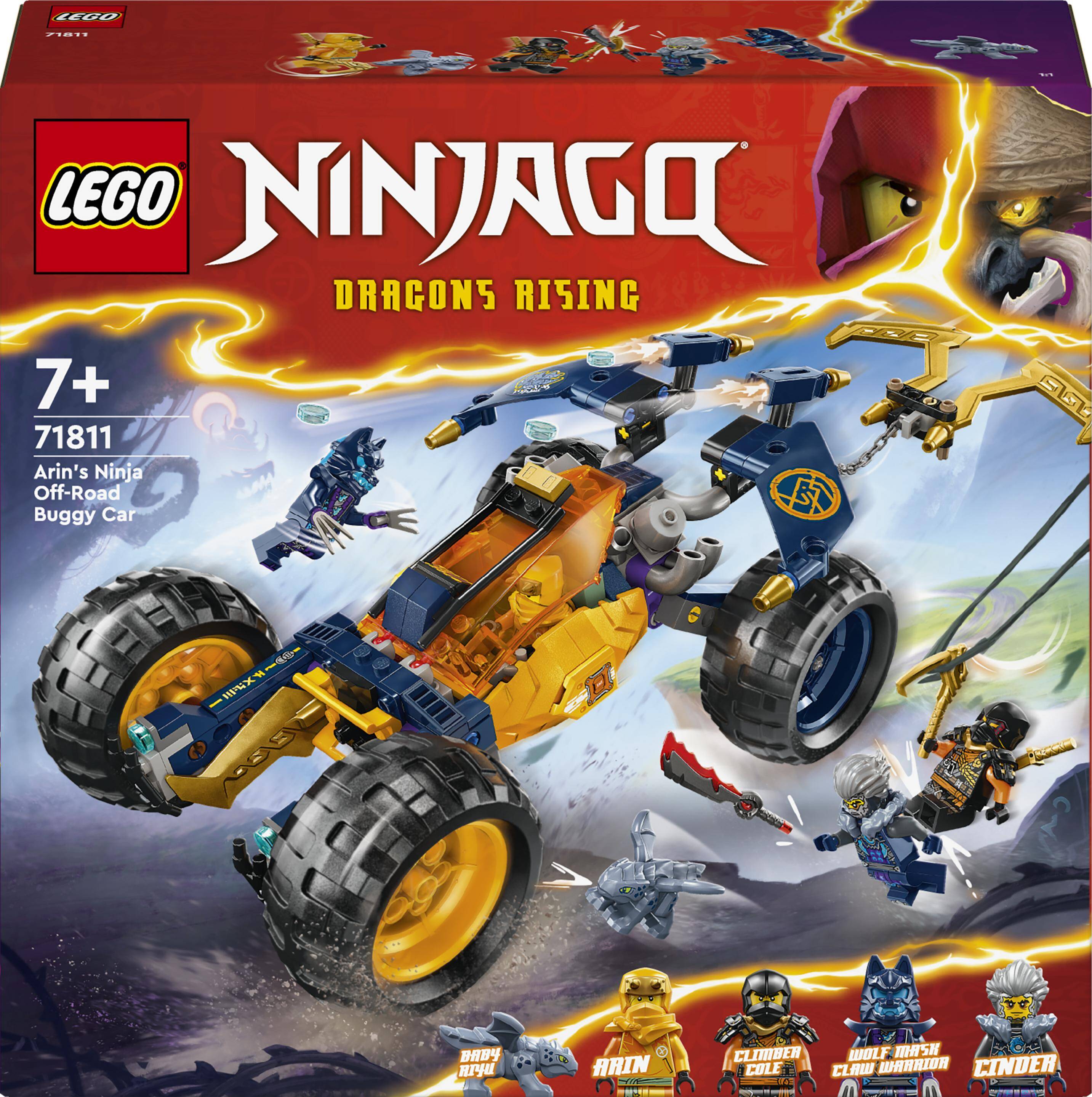 LEGO® 71811 NINJAGO Buggy terenowy Ninja Arina ( 267 elementów)
