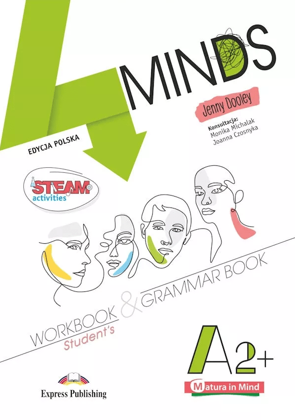 4 Minds A2+ Zeszyt ćwiczeń papierowy (wersja dla ucznia) + DigiBook (kod)