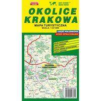 OKOLICE KRAKOWA - część południowa  mapa turystyczna 1:50 000