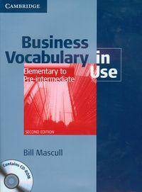 Business Vocabulary in Use Elementary with answers  +CD-ROM 2ed.