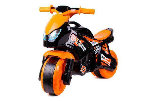 Motocykl jeździk pomarańczowo czarny TechnoK 5767